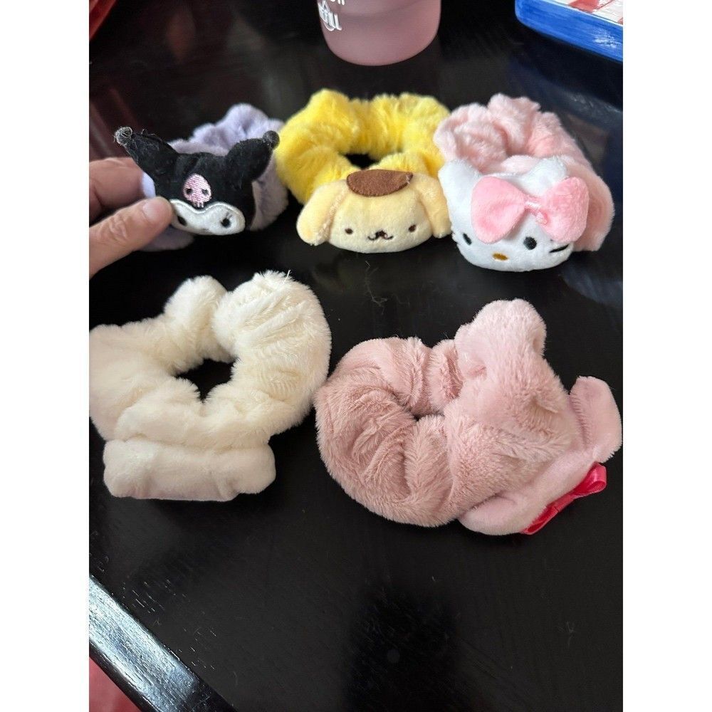 5 New Scrunchie Kuromi hello Kitty my melody  Cinamaroll‎